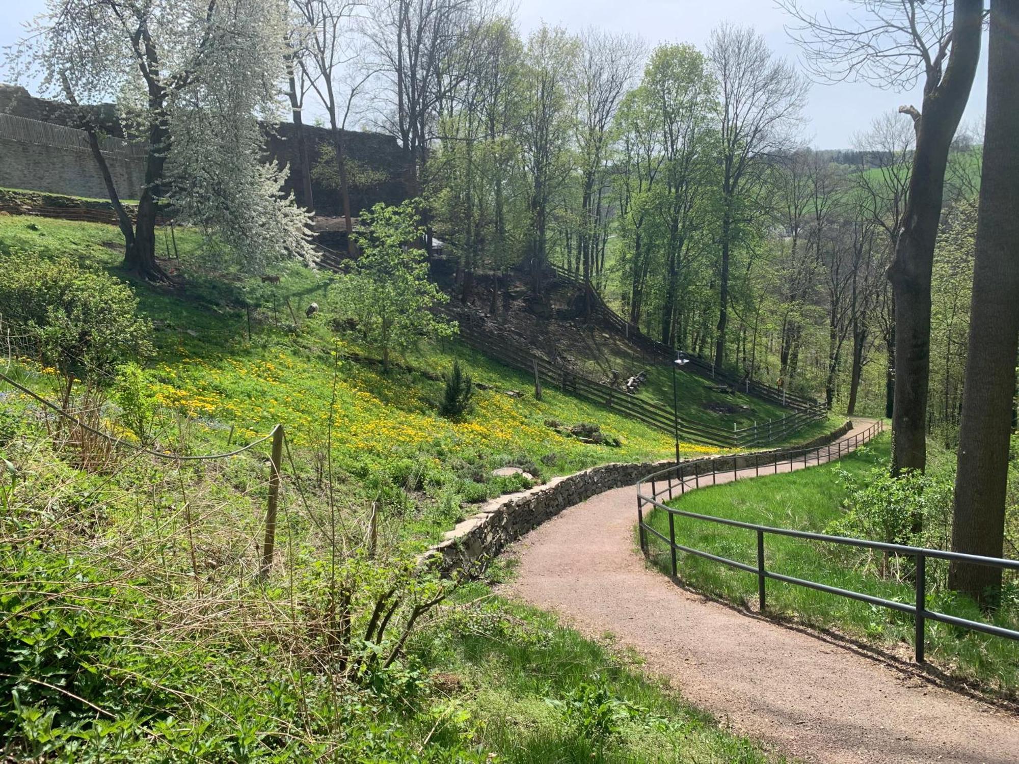 Am Schloss Wolkenstein, 75M2, 2Br, Babybett Dış mekan fotoğraf