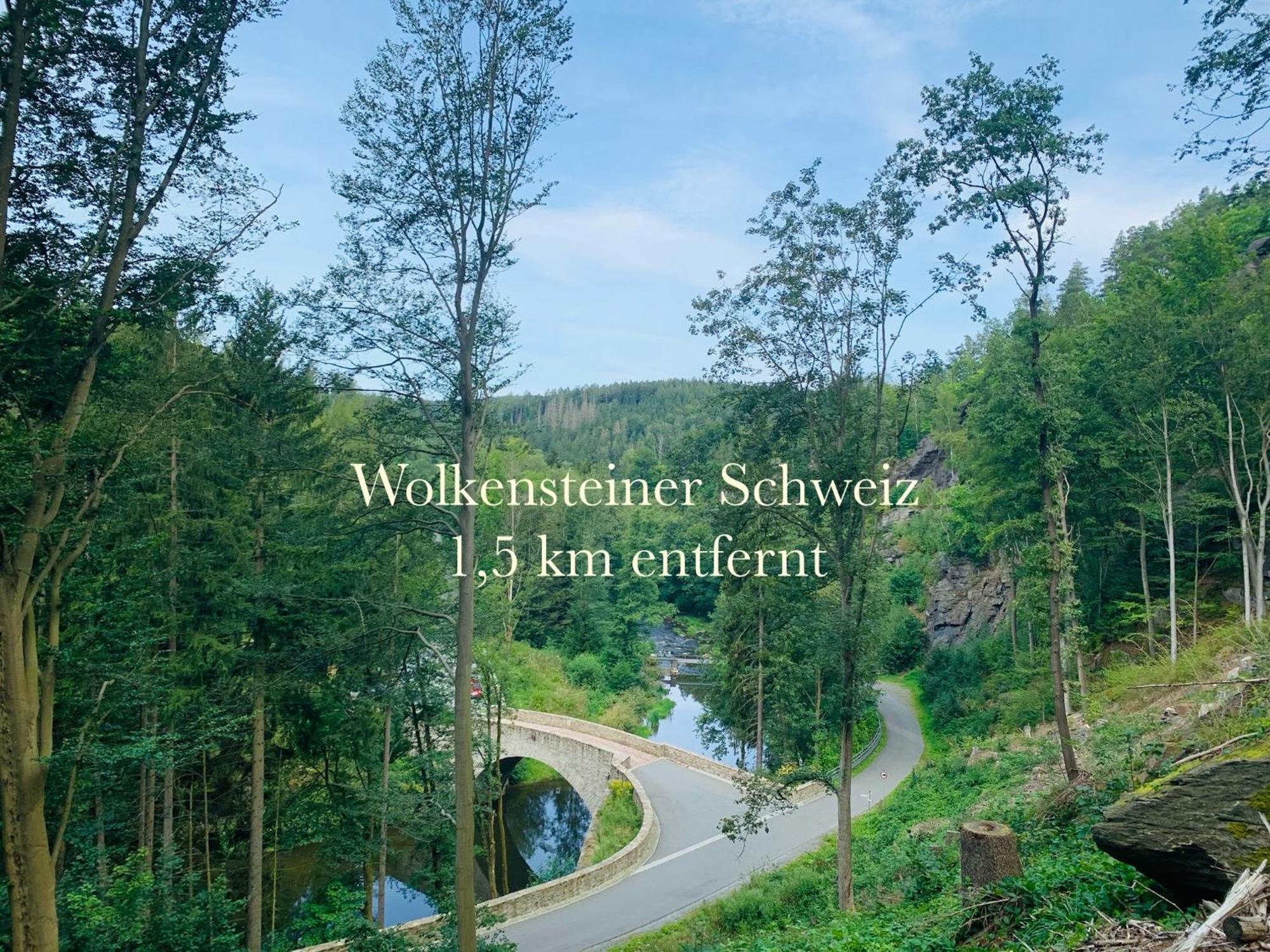 Am Schloss Wolkenstein, 75M2, 2Br, Babybett Dış mekan fotoğraf